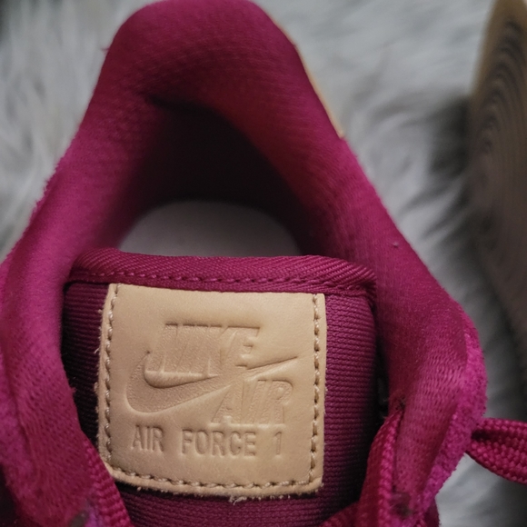 Nike Air Force 1 Premium 'True Berry' 896185-602 Women's size 6 - Picture 5 of 13